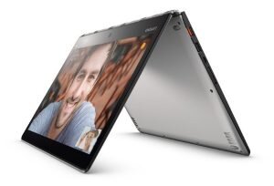 Lenovo Yoga 13 in tent position