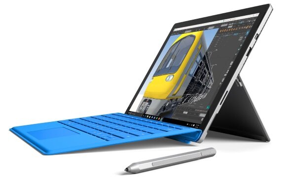 Microsoft Surface Pro 4 - side