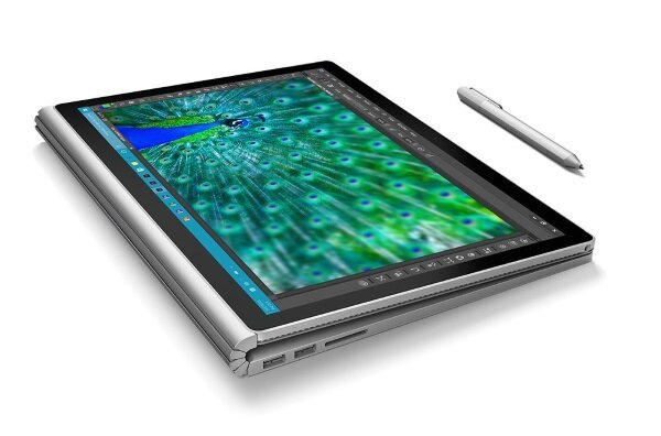 Microsoft Surface Book opened 360 degrees